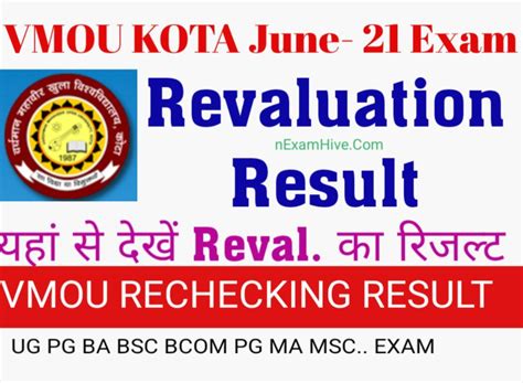1st List of Revaluation Result (June.